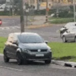 Motorista estaciona no canteiro da Av. Mato Grosso e viraliza